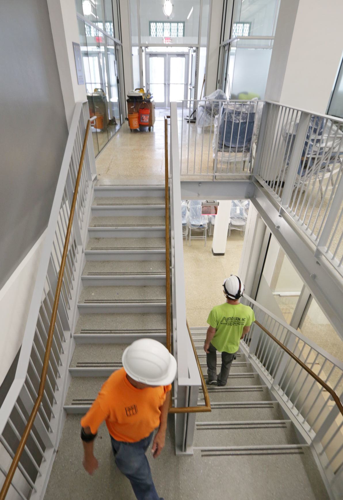 New stairway